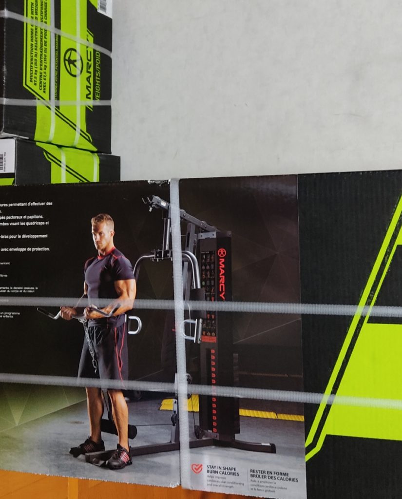 コストコで念願のMarcyのMWM1005ホームジムを買いました！【組み立て＆レビュー編】